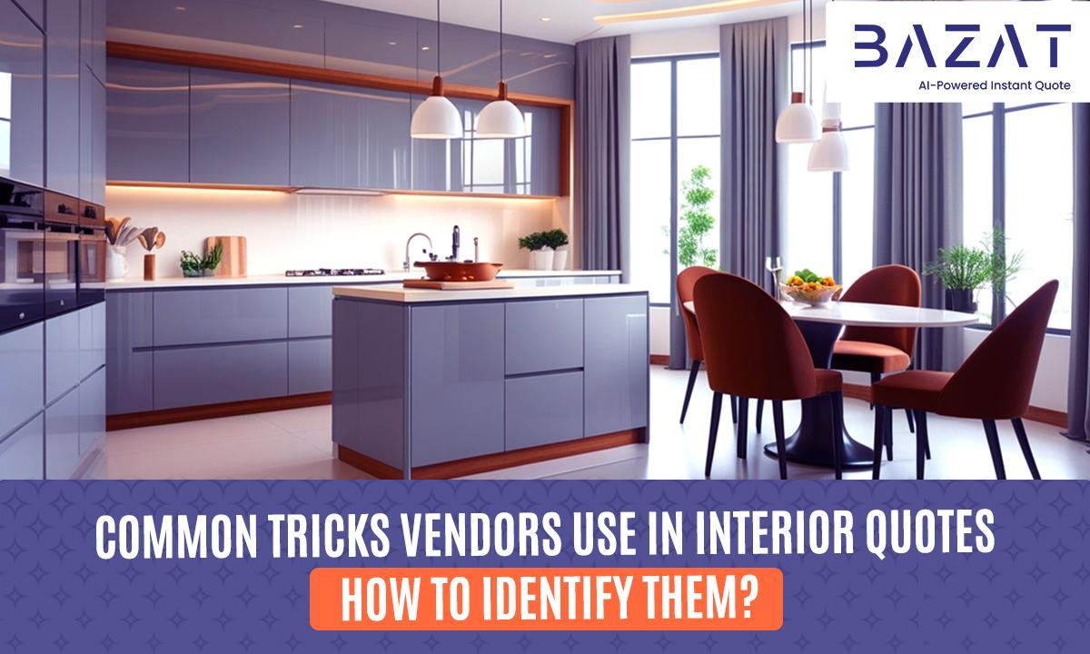Common Tricks Vendors Use in Interior Quotes - How to Identify Them?